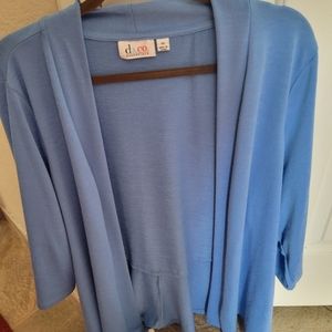 Denim & Co Open Front Sweater